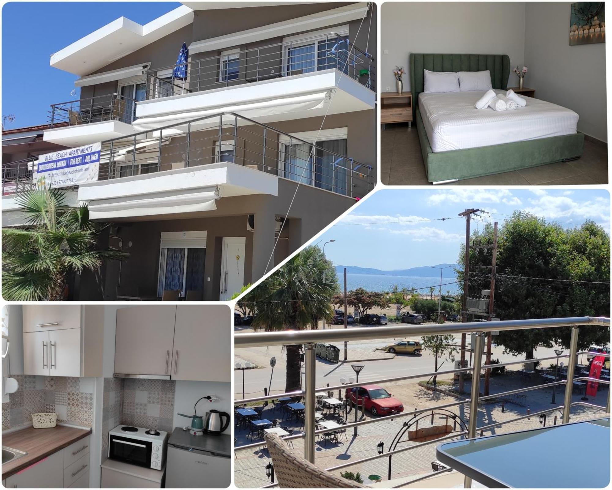 Blue Beach Apartments Ofrinion Exterior photo